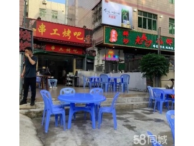 平湖临街门面70平米餐饮店转让